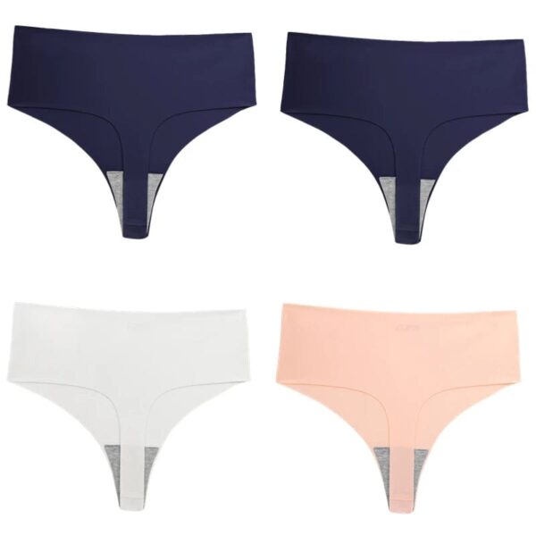 Kinky Cloth Set 5 / XS / 4pcs 4PCS/Set High-Rise Thongs