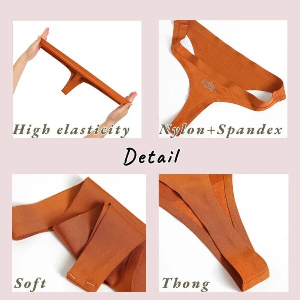 Kinky Cloth 5PCS/Set Seamless Thong Panties