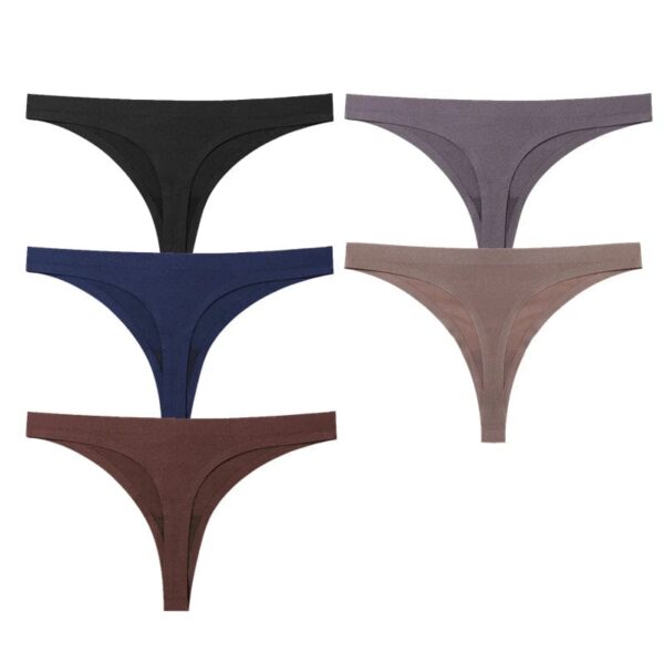 Kinky Cloth Set 10 / M / 5pcs 5PCS/Set Seamless Thong Panties