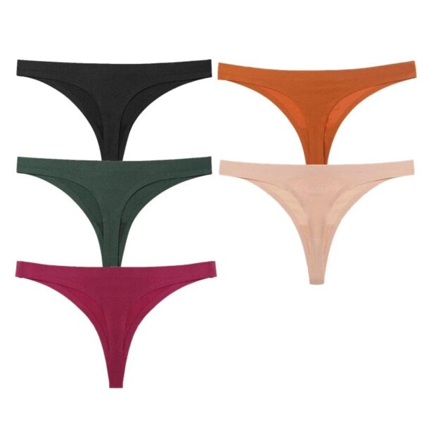 Kinky Cloth Set 11 / M / 5pcs 5PCS/Set Seamless Thong Panties