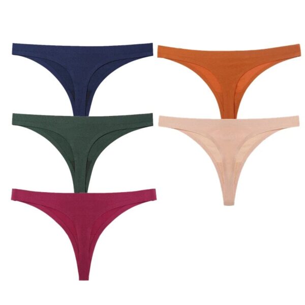 Kinky Cloth Set 13 / M / 5pcs 5PCS/Set Seamless Thong Panties