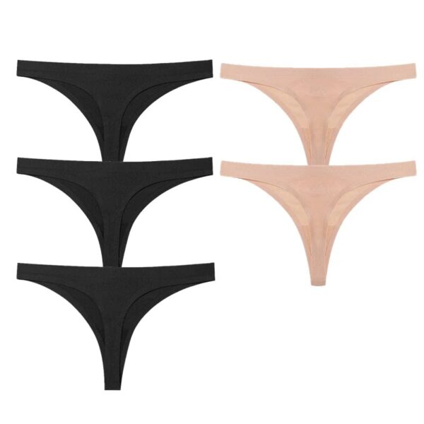 Kinky Cloth Set 14 / M / 5pcs 5PCS/Set Seamless Thong Panties