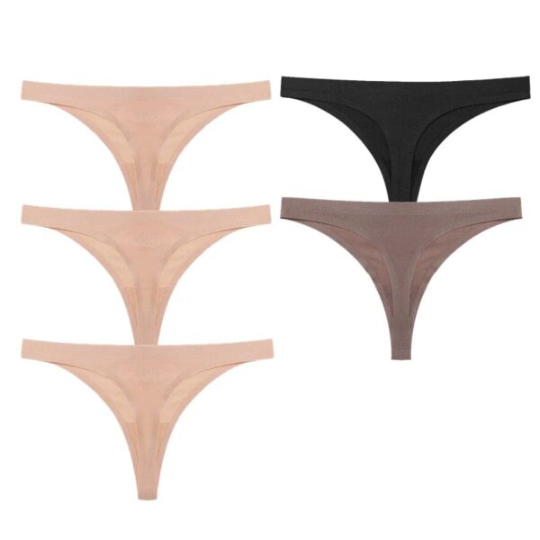 Kinky Cloth Set 17 / M / 5pcs 5PCS/Set Seamless Thong Panties