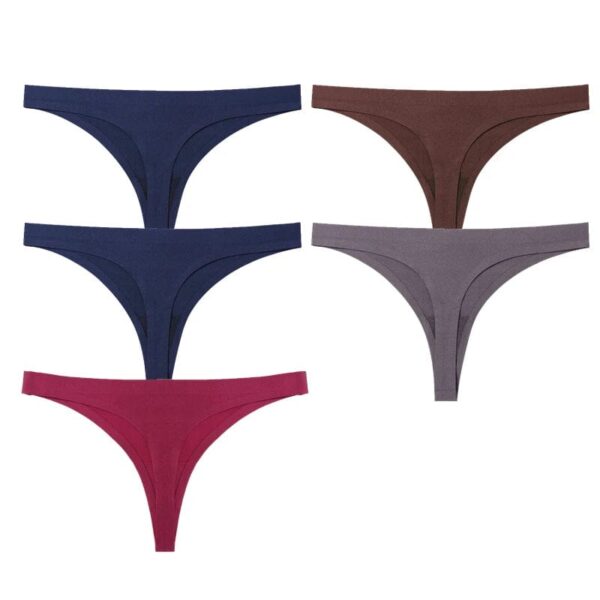 Kinky Cloth Set 19 / M / 5pcs 5PCS/Set Seamless Thong Panties