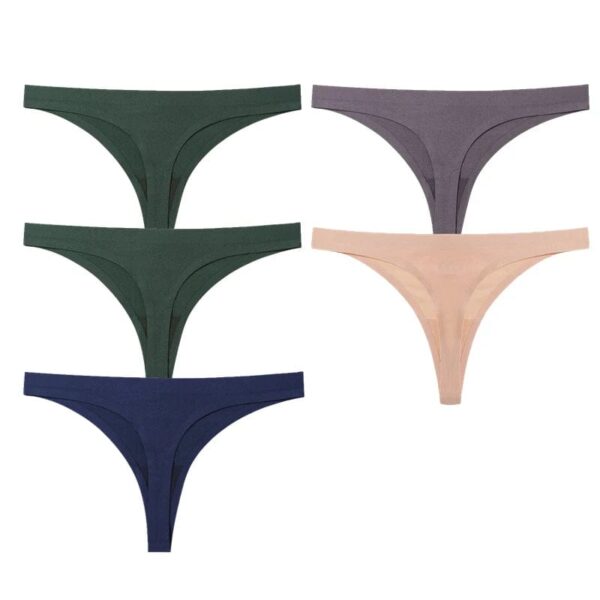 Kinky Cloth Set 20 / M / 5pcs 5PCS/Set Seamless Thong Panties