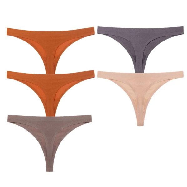 Kinky Cloth Set 22 / M / 5pcs 5PCS/Set Seamless Thong Panties