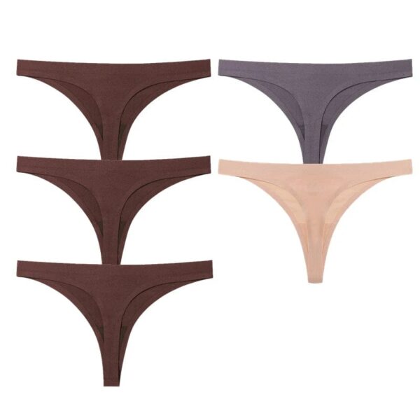 Kinky Cloth Set 23 / M / 5pcs 5PCS/Set Seamless Thong Panties