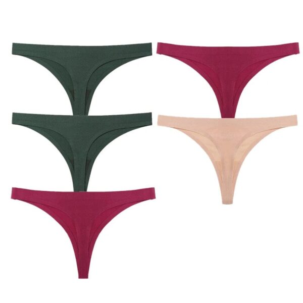 Kinky Cloth Set 25 / M / 5pcs 5PCS/Set Seamless Thong Panties