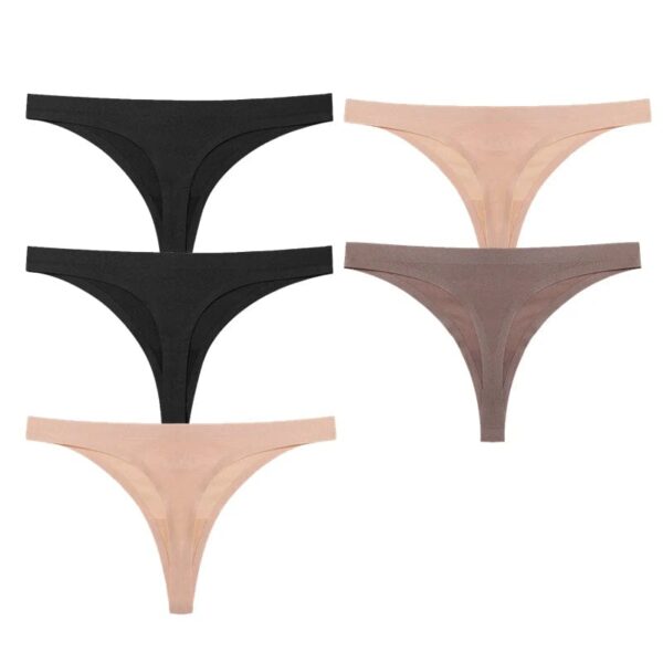 Kinky Cloth Set 26 / M / 5pcs 5PCS/Set Seamless Thong Panties