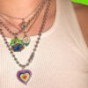 Kinky Cloth 90s Style Aesthetics Necklace