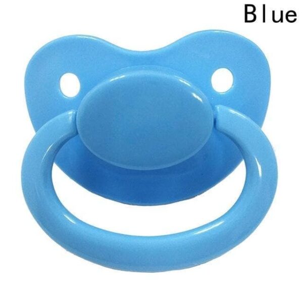 Kinky Cloth Blue ABDL Adult Pacifier Binkie