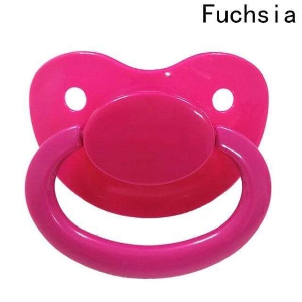 Kinky Cloth Fuchsia ABDL Adult Pacifier Binkie