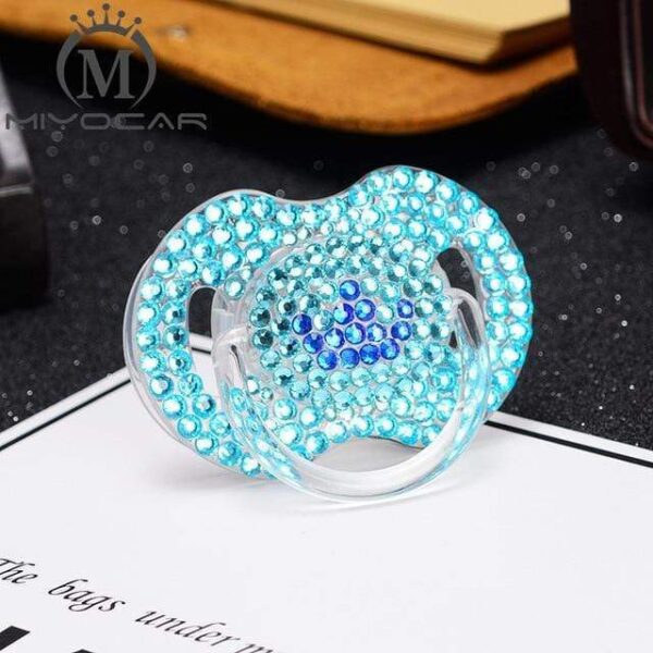 Kinky Cloth BC 6 to 18m ABDL Rhinestone Adult Pacifier Binkie