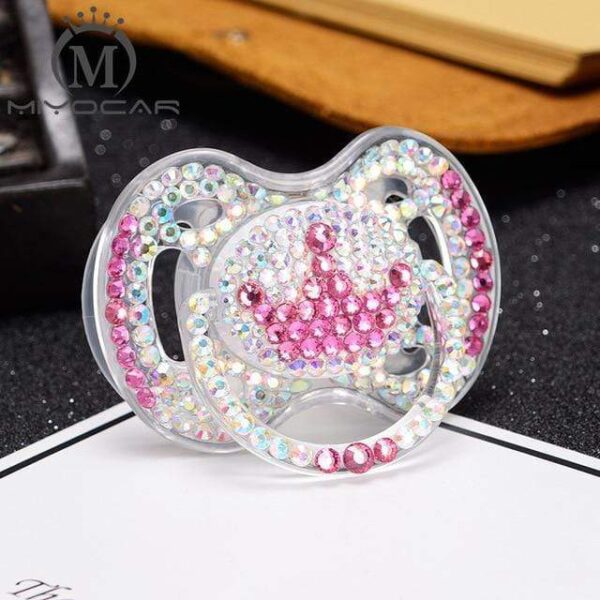 Kinky Cloth CC 6 to 18m ABDL Rhinestone Adult Pacifier Binkie