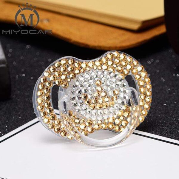 Kinky Cloth GC 6 to 18m ABDL Rhinestone Adult Pacifier Binkie