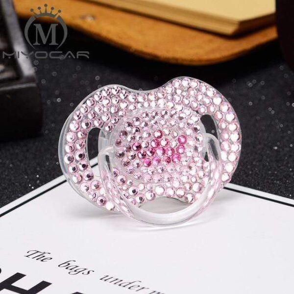 Kinky Cloth PC 6 to 18m ABDL Rhinestone Adult Pacifier Binkie