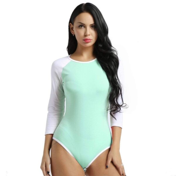 Kinky Cloth Bodysuit Light Green / L Adult Onesie Classic Bodysuit