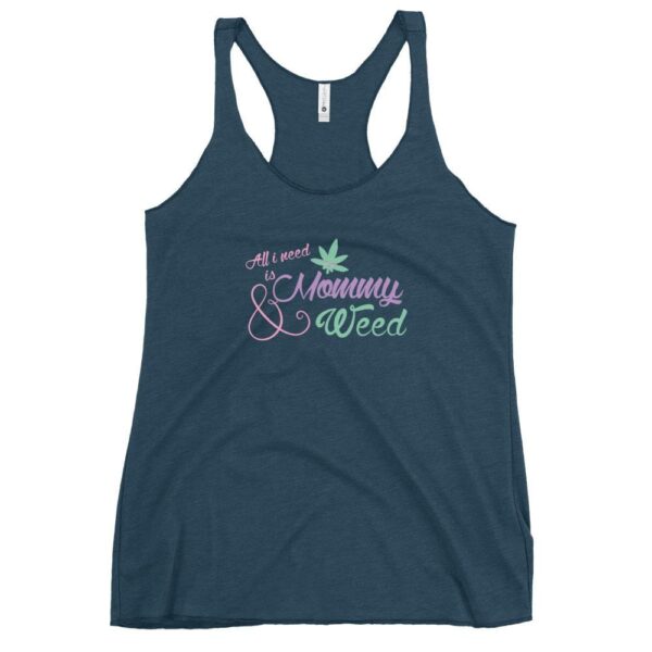 Kinky Cloth Indigo / XS All I Need Is Mommy & Weed Tank Top