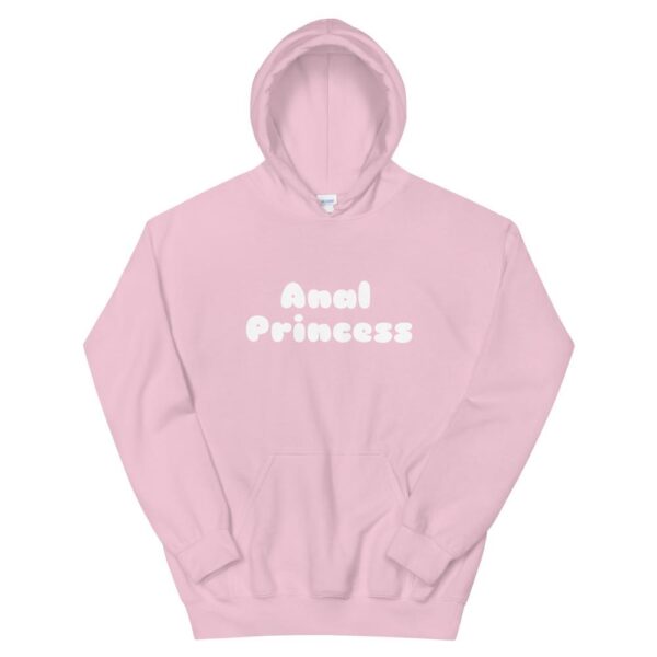 Kinky Cloth Light Pink / S Anal Princess White Hoodie