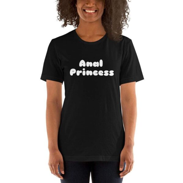 Kinky Cloth Black / XS Anal Princess White T-Shirt