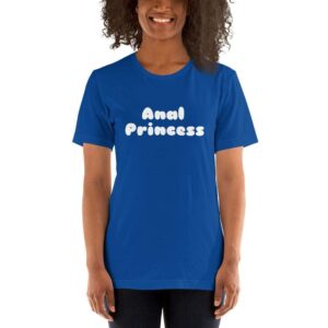 Kinky Cloth True Royal / S Anal Princess White T-Shirt