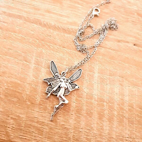 Kinky Cloth Angel Fairy Pendant Necklace