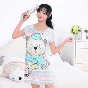 Kinky Cloth 17 / One Size Animal Cartoon Print Sleepwear