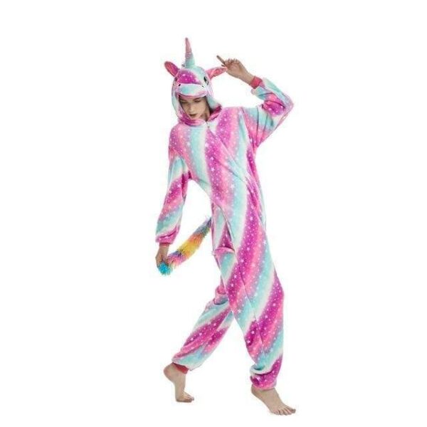 Kinky Cloth Big Galaxy unicorn / S / Kigurumi Animal Onesies