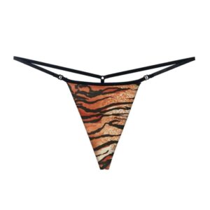 Kinky Cloth Image color 4 / S / 1pc Animal Print G-String Thong