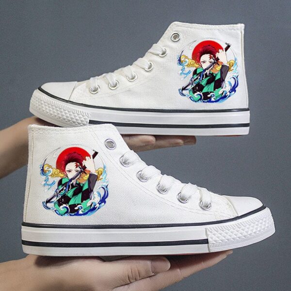 Kinky Cloth 33 / canvas shoes-6 Anime High-Top Canvas Shoes