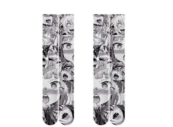 Kinky Cloth 200000702 Anime Pattern Cartoon Printed Socks