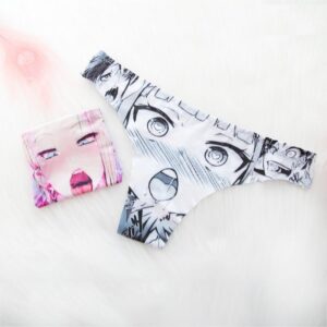 Kinky Cloth 200001799 Anime Print Ice Silk Panties