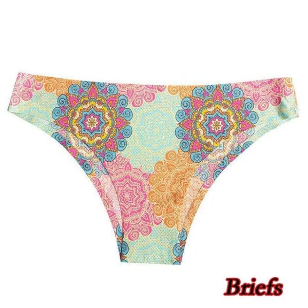 Kinky Cloth J2 / XL / 1pc Aztec Print Seamless Thongs Panties