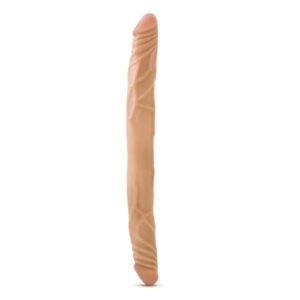 Blush Novelties Dildos B Yours 14 inches Double Dildo Latin Tan