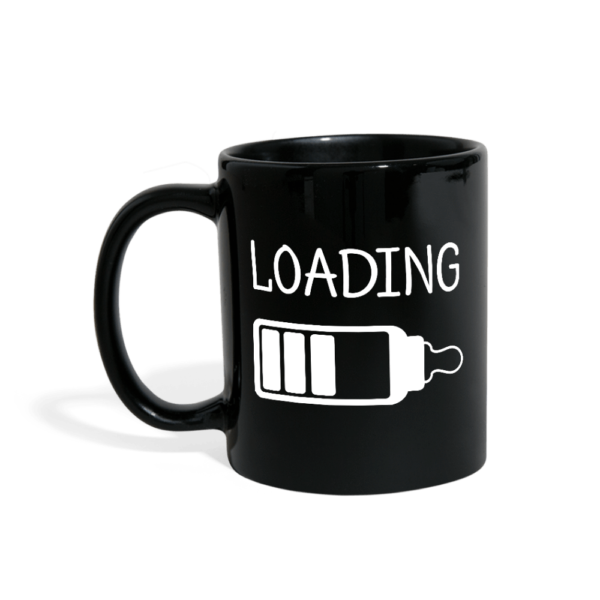 SPOD Full Color Mug black Baby Bottle Loading Mug