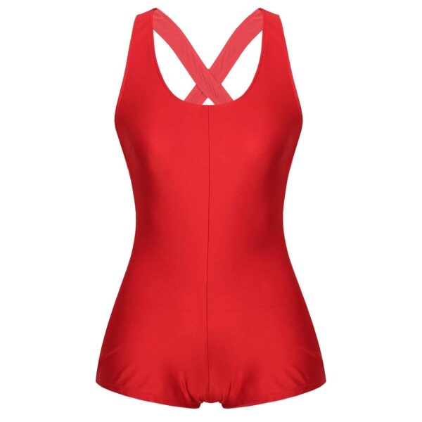 Kinky Cloth 201531501 Red / S Back Hollow Out Fitness Bodysuit