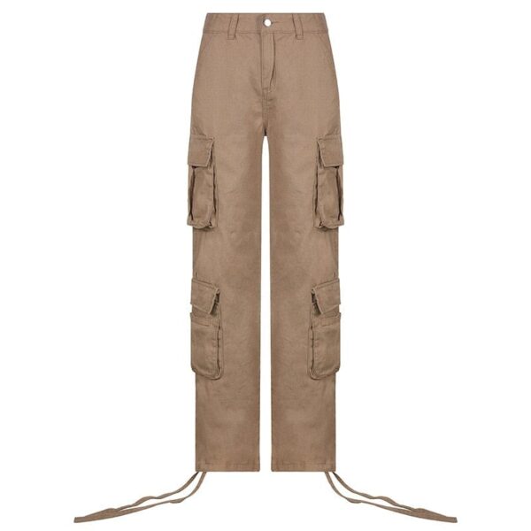 Kinky Cloth Auburn / S Baggy Straight Leg Cargo Pants