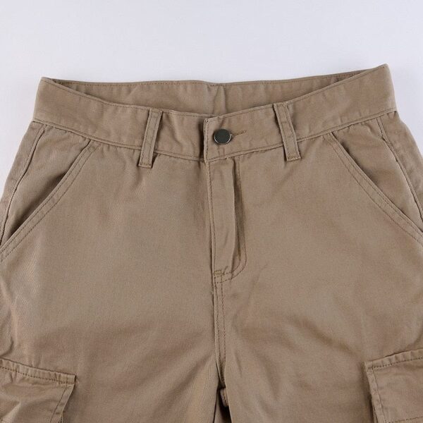 Kinky Cloth Baggy Straight Leg Cargo Pants