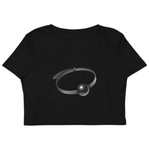 Kinky Cloth XS Ball Gag Organic Crop Top