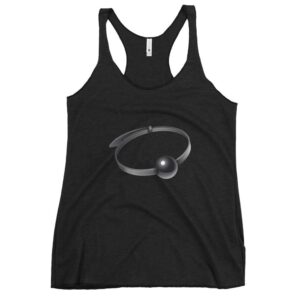 Kinky Cloth Vintage Black / XS Ball Gag Tank Top