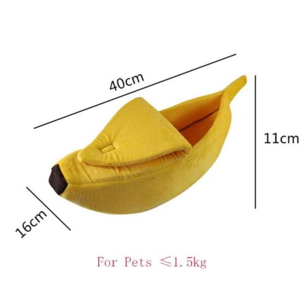 Kinky Cloth Accessories Banana Pet Bed