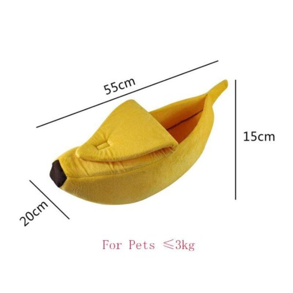 Kinky Cloth Accessories Banana Pet Bed