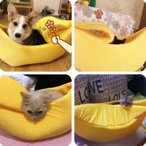 Kinky Cloth Accessories Banana Pet Bed