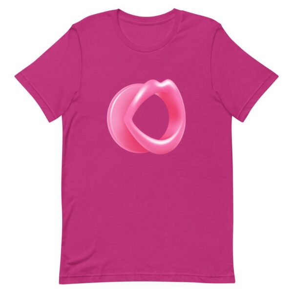 Kinky Cloth Berry / S BDSM Gag T-Shirt