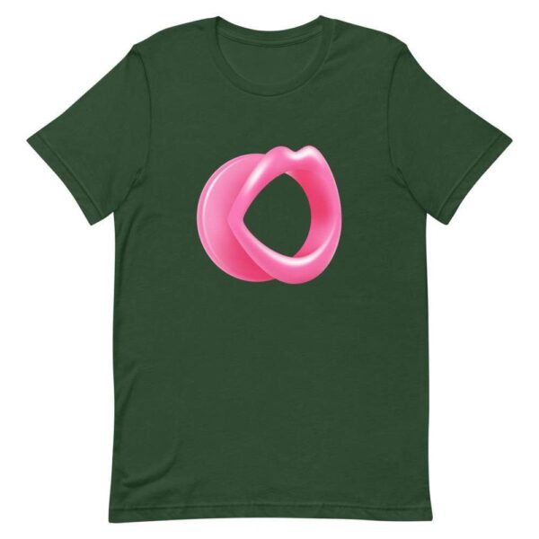 Kinky Cloth Forest / S BDSM Gag T-Shirt