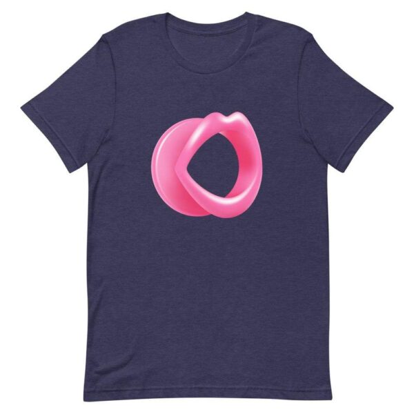 Kinky Cloth Heather Midnight Navy / XS BDSM Gag T-Shirt