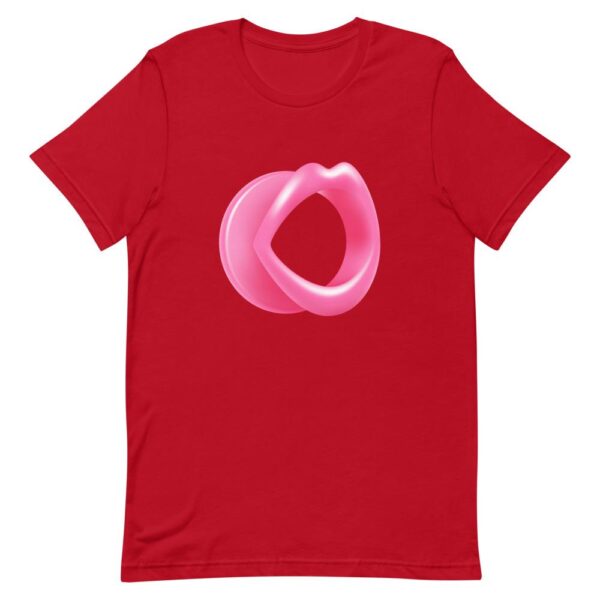 Kinky Cloth Red / S BDSM Gag T-Shirt