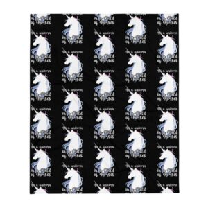 Kinky Cloth Be A Unicorn In A Field of Horses Throw Blanket