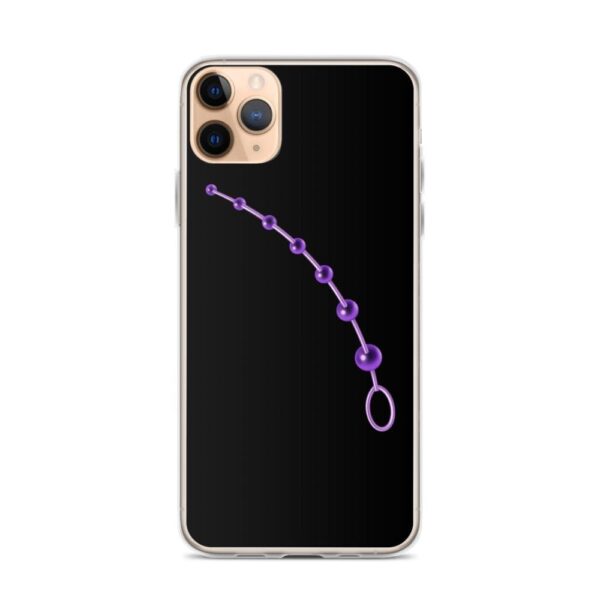 Kinky Cloth iPhone 11 Pro Max Beads Anal Plug IPhone Case