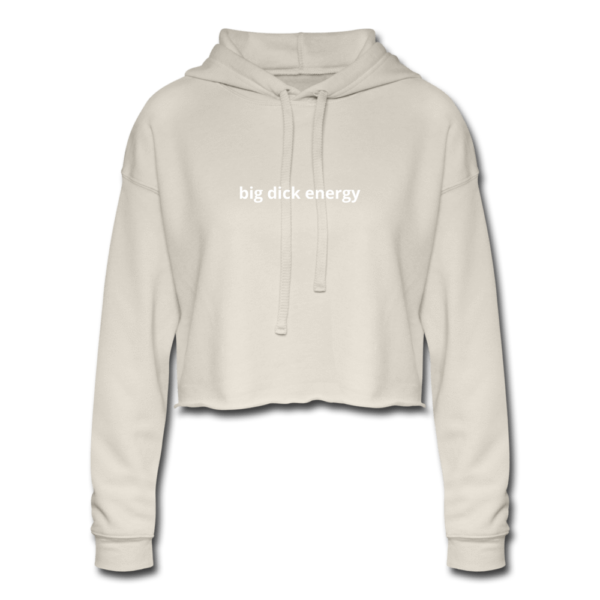 SPOD Women's Cropped Hoodie dust / S Big Dick Energy Cropped Hoodie